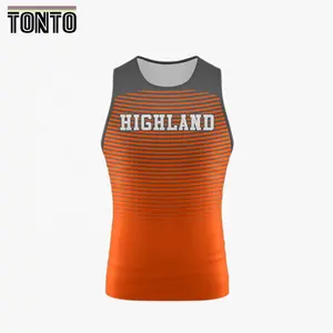 Female Gym Singlet Polyester For Women