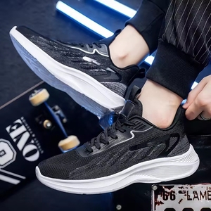 Sneakers da Passeggio Ultra-Leggere <span class=keywords><strong>AHMED</strong></span> ABDI YD026 per Uomo, Taglie Grandi, Design alla Moda, Chiusura con Lacci in Rete, Assorbimento degli Urti - Product Image 3