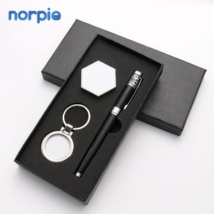 Blancs de Sublimation Porte-clés Porte-Stylo Stylo Coffret cadeau pour la Fête des Pères - Product Image 2