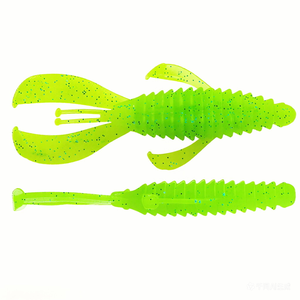Señuelo blando de acero inoxidable Luya para pesca de camarones en aguas negras, dulces y saladas, de hundimiento lento, para lubina, carpa y marlín. - Product Image 1