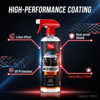 Limpiador de Autos y Detallador Rápido en Aerosol, Líquido de Limpieza en Seco 500ml, Solución de Lavado de Autos sin Agua Biaobang 0.56kg