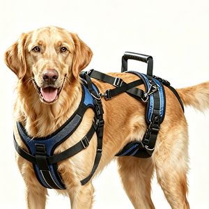 Harnais de levage pour chien avec poignée, pour chiens âgés, handicapés, blessés, grands chiens, aide à la marche en extérieur, harnais de levage pour animaux de compagnie - Product Image 1