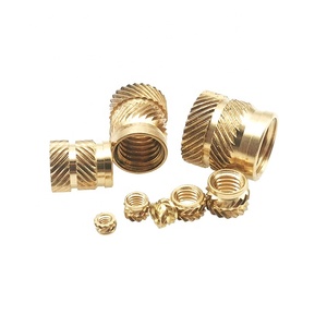 Bộ Chèn Nhiệt <span class=keywords><strong>M1.6</strong></span> M2 M2.5 M3 M4 M5 M6 M8 M10 Đai Ốc Chèn Ren Đai Ốc Có Khía Đai Ốc Chèn Bằng Đồng - Product Image 3