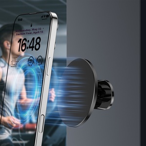360 độ mới °   Giá đỡ điện thoại từ tính hai mặt bằng hợp kim bền chắc, xoay được, dùng cho phòng tập thể dục, xe golf, tương thích với Magsafe - Product Image 6