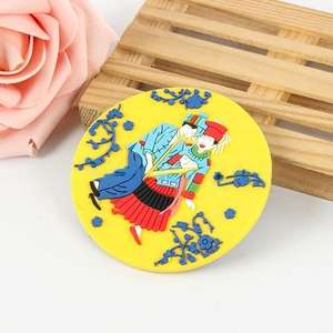 แม่เหล็กติดตู้เย็นของที่ระลึกระดับพรีเมียมทำจากยางเนื้อนุ่มแม่เหล็กตกแต่ง3D สำหรับบ้าน - Product Image 4