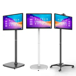 Kết Nối Không Dây 21.5 24 27 32 Inch Chiếu Màn Hình Cảm Ứng Xách Tay Android Đứng Của Tôi TV Cho Nhà Thông Minh