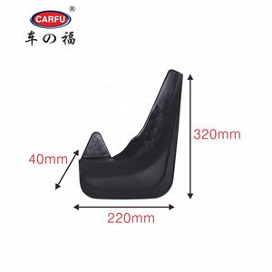CarFu araba aksesuarları yüksek kalite çamur flepler Splash muhafızları araba aksesuarları dayanıklı çamur Flap evrensel çamur flep - Product Image 3