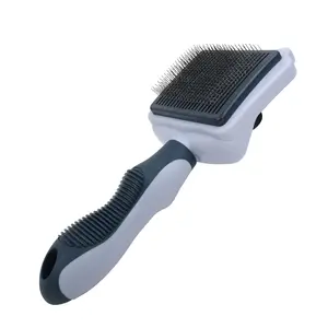 2023 new arrival Pet Supplier Self Cleaning Needle Beauty grooming Comb Pet hair removal brush for cat