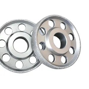 ruizuan Multi-purpose Buffing Wheel Vacuum Brazed Diamond Flat Wheel Parallel alloy grinding wheel for Cast Iron