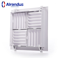 NOUVEAU Diffuseur MV HVACR Multivent, Grille de ventilation industrielle extérieure résistante aux intempéries pour entrepôt