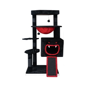 Árbol de Navidad para Gatos de Varios Tamaños, con Cubierta de Felpa Suave, Rascador de Sisal, Hamaca y Torre - Product Image 6