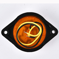 Luz LED de 24V, Nueva Luz de Borde de Cinco Estrellas para Camiones, Luz de Advertencia de Seguridad, Modificación Universal, Luz Lateral
