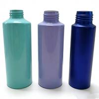 Bouteilles cosmétiques en aluminium personnalisées (50ml-150ml) avec bouchon à vis, impression sérigraphique, forme adaptée pour shampoing, lotion, après-shampoing, gel douche