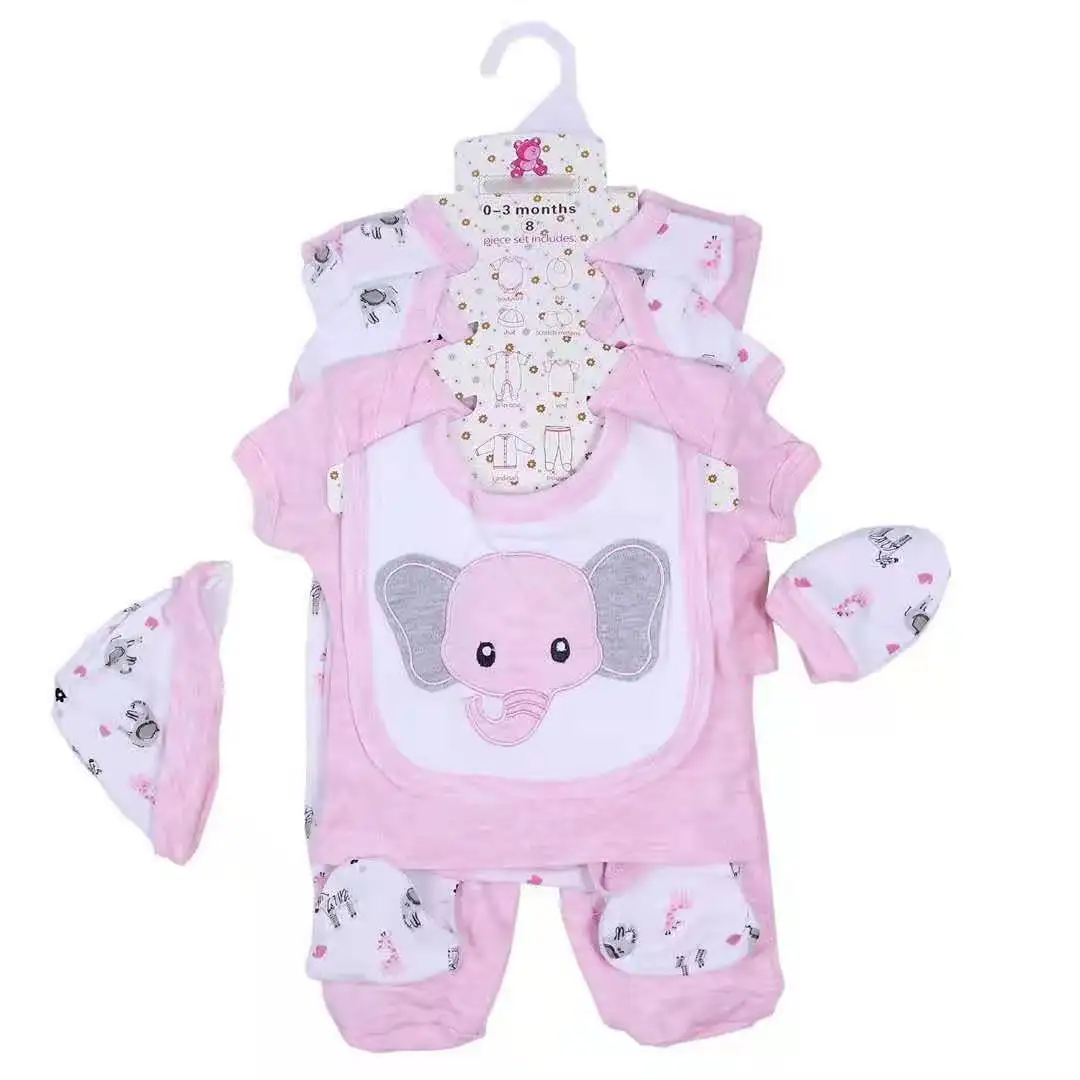 hot sellers lovely baby cotton clothing sets baby clothes