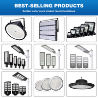 Lampadaire LED étanche IP65 pour l'extérieur, 300w, 400w, 500w, prix d'usine, Led solaire intégré tout-en-un