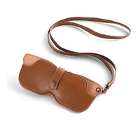 Étui portable à suspendre au cou pour lunettes de vue et de soleil, sac de rangement pour lunettes