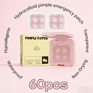 Parches Hidrocoloides Portátiles para Eliminar Granos, Personalizados, Lindos, Impermeables, con Colágeno y Vitamina C, para el Acné y las Espinillas, con Forma de Estrella, para Todos - Product Image 2