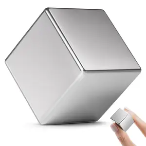 1 "Cube nam châm siêu mạnh neodymium nam châm mạnh nhất và mạnh nhất đất hiếm nam châm-lớp N52