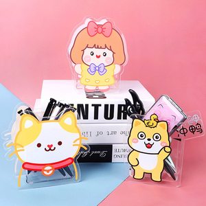 Supports à stylos transparents en acrylique mignons en gros – Organisateur de papeterie créatif DIY pour étudiants et rangement de bureau - Product Image 2