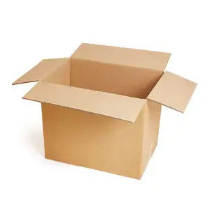 Üreticileri özel Logo yüksek kalite geri dönüşümlü oluklu karton hareketli kutuları nakliye teslimat ambalaj