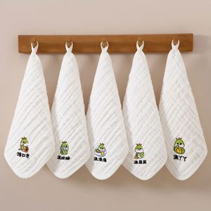Cotton <b>Muslin</b> Animal Baby Towel Soft Newborn Baby Face Towel 30*30cm Boys Girls Washcloth - Product Image 6
