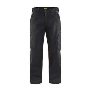 BLAKLADER - 140412109994C54 Industry <b>trousers</b> Black/<b>Grey</b> - EAN 7330509357934 <b>WORK</b> <b>TROUSERS</b> CARGO <b>WORK</b> <b>TROUSERS</b> - Product Image 1