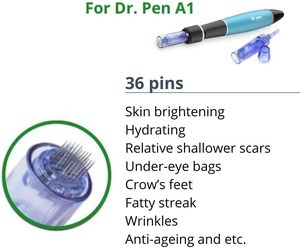 Cartuchos de Microagujas Desechables Derma <span class=keywords><strong>Pen</strong></span> A1 1 3 5 <span class=keywords><strong>7</strong></span> 9 12 36 42 Nano para Microneedling - Product Image 5