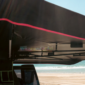 Tienda de campaña automática para 2-3 personas, toldo para coche 270, carcasa dura de aluminio para acampar al aire libre, fácil de construir, tienda en la azotea para coches - Product Image 3