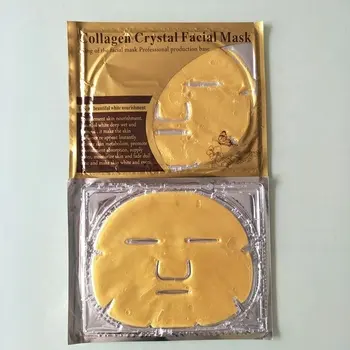 2023 Best Selling Product Women Customized Beauty Face Care Skin Tool 24K Gold Crystal Anti-Aging Facial Mask
