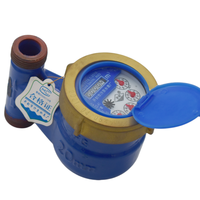 ISO4064 Vertical Mechanical Water Meter Multi Stream Brass Cold Water Meter for Family Daily Water Metering