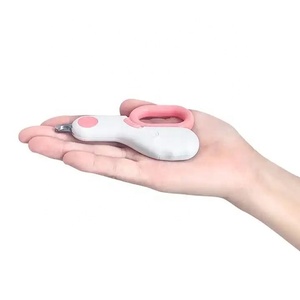 Coupe-ongles pour animaux de compagnie en acier inoxydable avec lumière LED, tendance, vente en gros, pour toilettage et nettoyage - Product Image 2