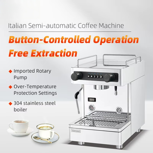 Máquina de Café Espresso Italiana Semiautomática Comercial al por Mayor para Negocios - Product Image 3
