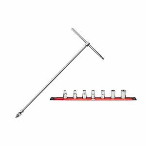 Usag Swivel Socket Wrench <b>1</b>/<b>2</b> In Chrome Vanadium Steel <b>Ratcheting</b> Industrial Manual Tool Set - Product Image 1