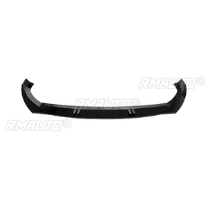 Car Front Bumper Lip Spoiler for Audi Q5 SQ5 MK2 LCI 2021 2022 2023 Gloss Black Front Bumper Protector Lower Blade <b>Splitter</b> - Product Image 2