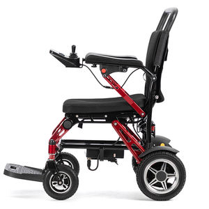 Silla de Ruedas Eléctrica Plegable Ligera con Neumáticos Sólidos, sin Necesidad de Asistente, Portátil para Viajes y Traslados - Product Image 2