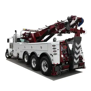 Satış için çekici kamyon derece dönen 360 40 ton 50ton çekme kapasitesi ile yüksek performanslı Rotator vinç