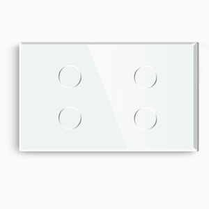 120 AU tiêu chuẩn tuya wifi thông minh chuyển đổi Tempered Glass bảng điều chỉnh cảm ứng điện dung RCM chứng nhận 240V 10A, 1/2/3/4g không có dây trung tính - Product Image 2