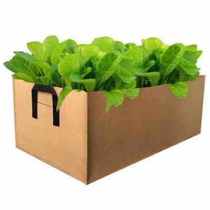 Sacs de culture en tissu feutre épais et résistant, bacs de jardin surélevés, pots pour carottes, oignons, fleurs, fruits avec poignées - Product Image 5