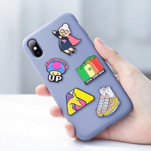 Pegatina Decorativa Personalizable para Carcasas de Teléfono Móvil, Diseña Tu Propio Pin de Metal Adhesivo Esmaltado Único y Personalizado - Product Image 1