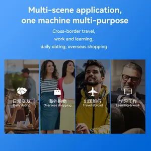 A20 Smart AI Voice Pantalla OLED de 4,1 pulgadas Dispositivo traductor de audio en línea Traductor de 139 idiomas con WIFI BT 4G Android OS - Product Image 2