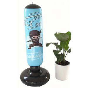 TEMU Novedad Transfronteriza: Columna de Equilibrio Inflable de PVC para Boxeo, para Jóvenes (7-14 Años), 1.45 Metros, Rellenable con Agua - Product Image 2