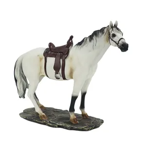 New Chinese Resin Crafts Zodiac Horse Ornaments Business Gift Office Home Decoration