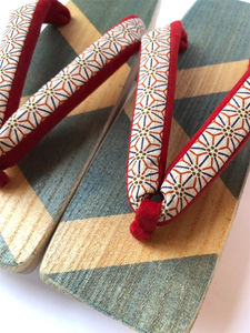 Scarpe Kimono giapponesi personalizzate moderne Gata Paulownia <span class=keywords><strong>legno</strong></span> zoccoli Geta sandali Geta con <span class=keywords><strong>tacco</strong></span> - Product Image 4