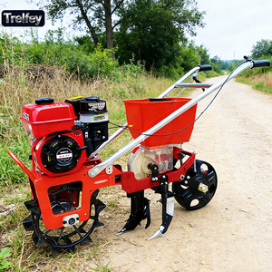 Sembradora de Disco de Alta Precisión, Mini Sembradora Agrícola para Maíz, Soja, Cacahuete, Trigo, Siembra Directa, Operada con Motor de Gasolina - Product Image 1