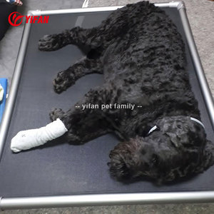 Tempat Tidur Anjing Aluminium Anti Gigit, Tahan Cuaca, Tempat Tidur Hewan Peliharaan Terangkat untuk Luar Ruangan, Berventilasi dan Sejuk untuk Anjing Besar, Sedang, dan Kecil - Product Image 5