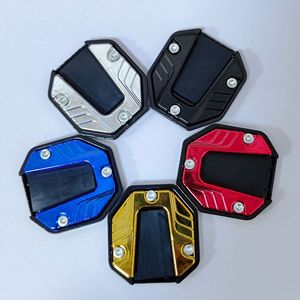 Base de soporte para piezas de motocicleta y vehículos eléctricos, base de apoyo lateral antideslizante, color negro, rojo, azul, plateado, dorado - Product Image 1