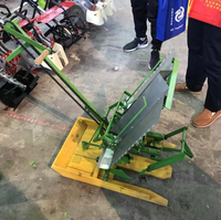 Petite machine de semis de riz à une rangée Transplanteur de riz Domestique Paddy Fields