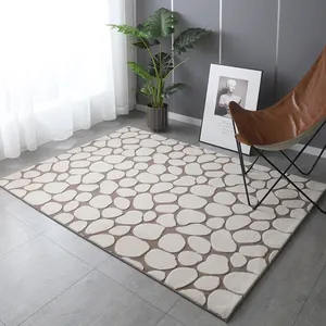 批发蓬松3D大理石设计地毯地毯提花地毯价格便宜优质家居地毯柔软蓬松地毯