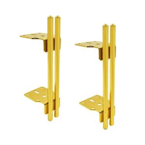 <span class=keywords><strong>Patas</strong></span> Metálicas <span class=keywords><strong>de</strong></span> Doble Tubo Doradas <span class=keywords><strong>de</strong></span> Lujo para Muebles, <span class=keywords><strong>Patas</strong></span> Doradas para Sofá, <span class=keywords><strong>Patas</strong></span> para Gabinete, para Uso en el Hogar, Oficina, Cafetería - Product Image 1