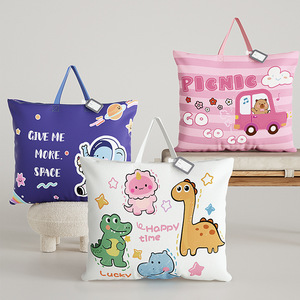 Oxford Cloth Large Capacity Quilt Storage Bag Rectangle Cartoon Animal Design For Home Bedroom Kids Use - Product Image 2